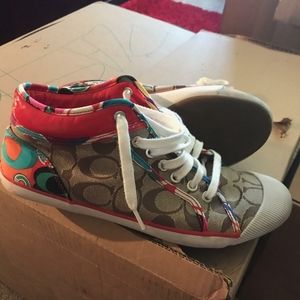 Coach tennis shoes